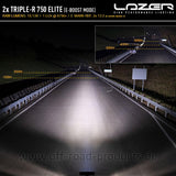 LAZER LAMPS Triple-R 750 Elite im E Boost Mode für den  Toyota Hilux GR Sport 
