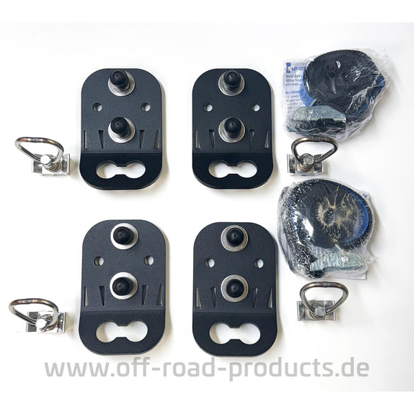 Airline Fitting Adapterplatte - Frontrunner Dachträger