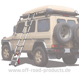 Alu-Teleskopleiter 2,9 m für Fahrzeug, Dachträger & Dachzelt