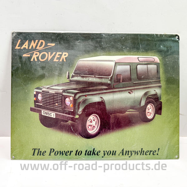 Land Rover Defender Blechschild – Dekoration