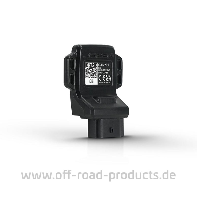 Canny Dongle von Lazer Lamps mit robustem Gehäuse und wasserdichtem Molex-Stecker nach IP68.