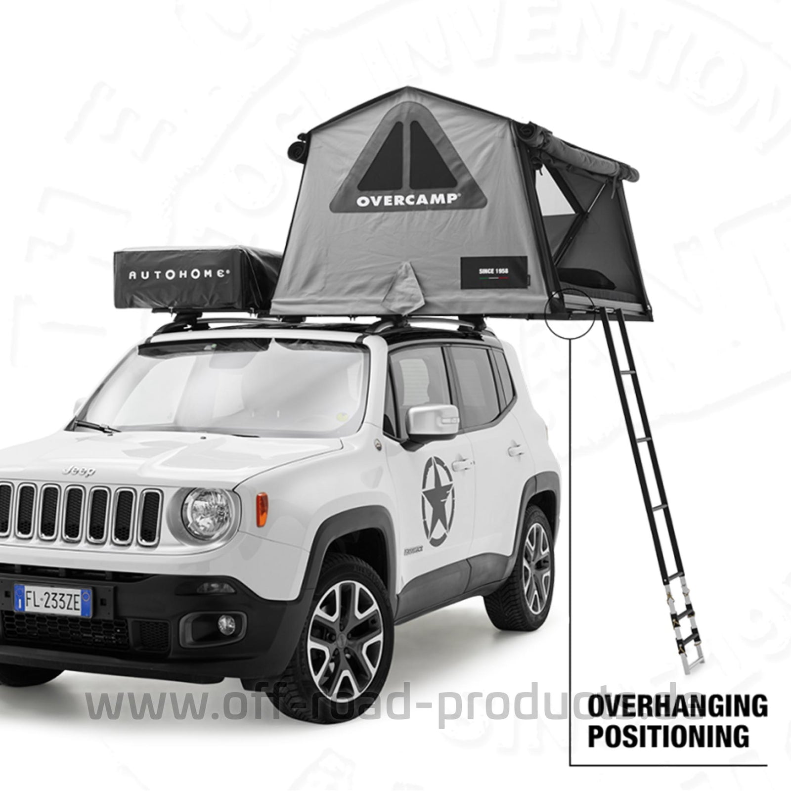 overland dachzelt zubehör Overcamp Dachzelt SMALL – ORP4x4
