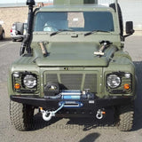 Defender 90 - 110 - 130 Windenstoßstange mit Abschlepphaken