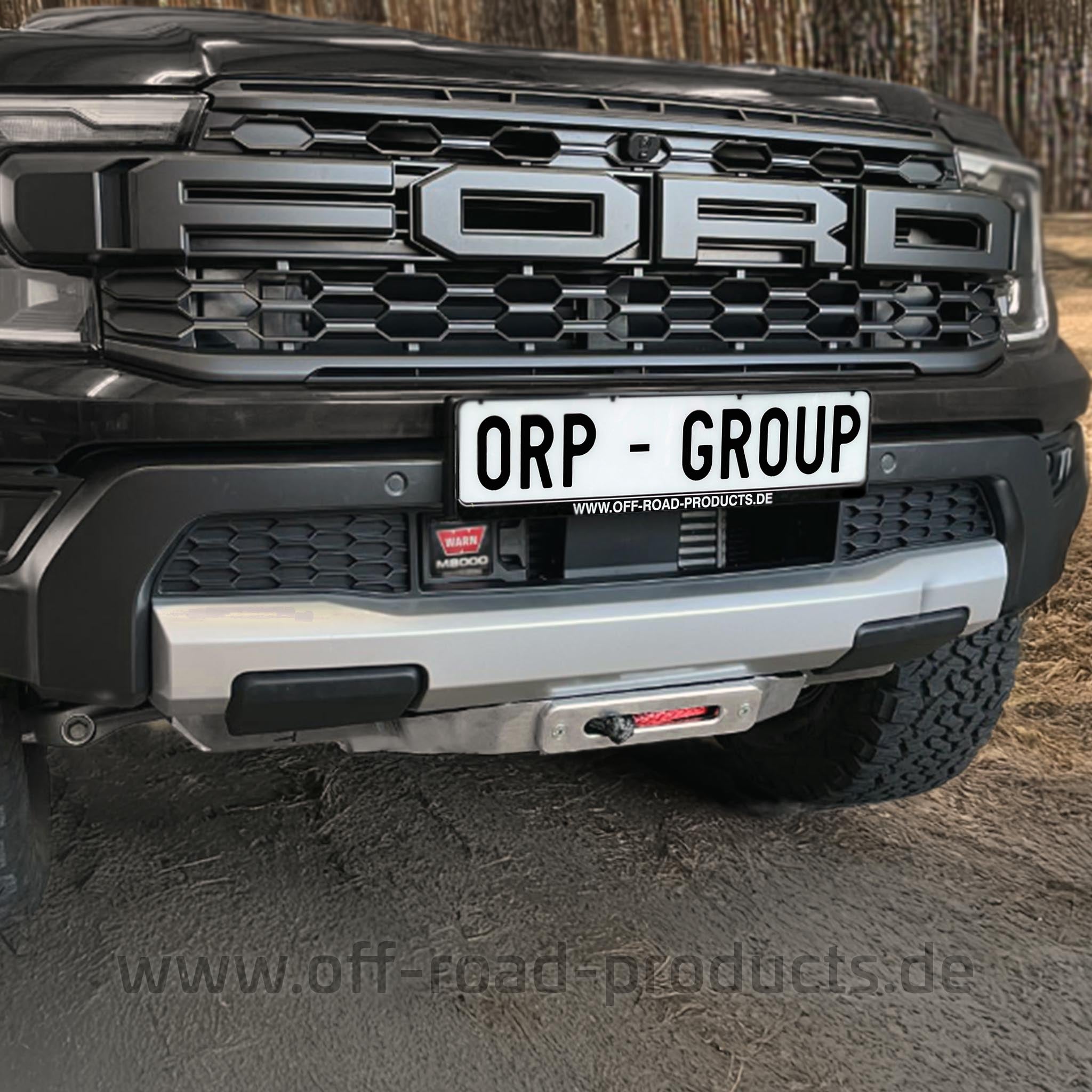 Seilwindenanbau Ford Ranger Raptor P703 – ORP4x4