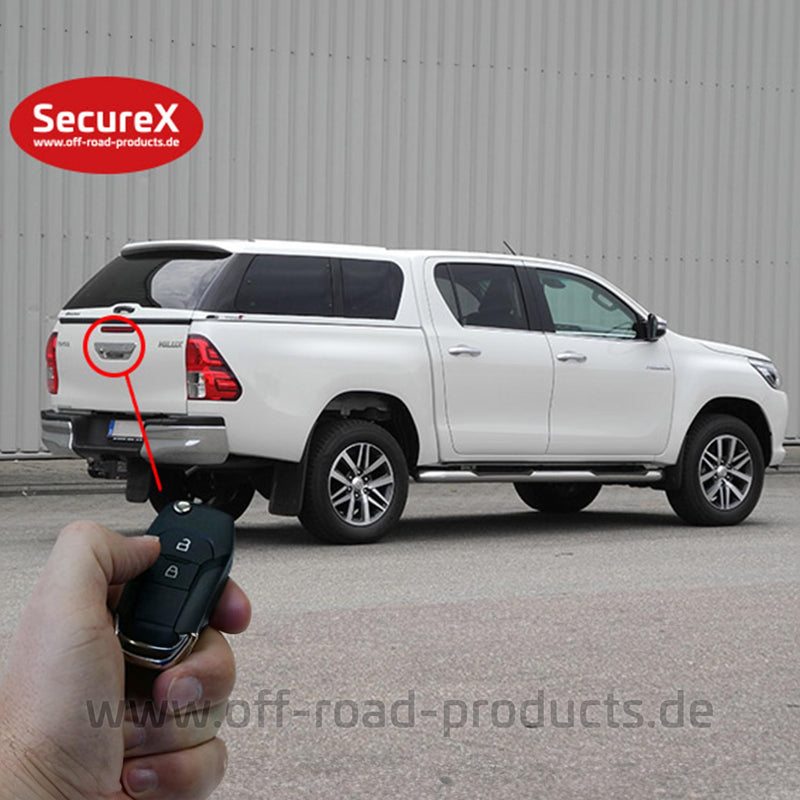 Heckklappenverriegelung SecureX Toyota Hilux Revo