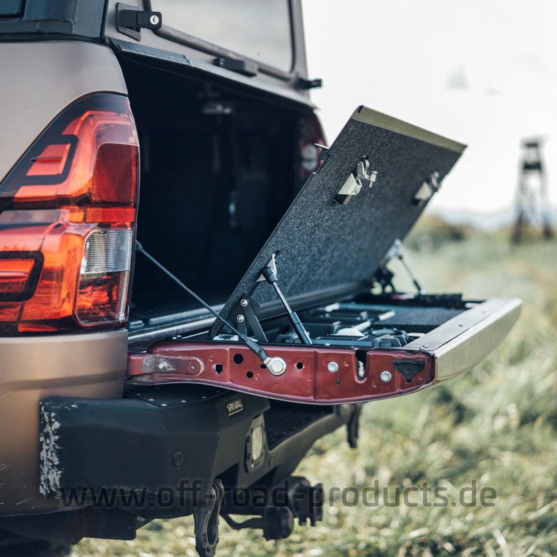 Heckklappen Staufach Toyota Hilux