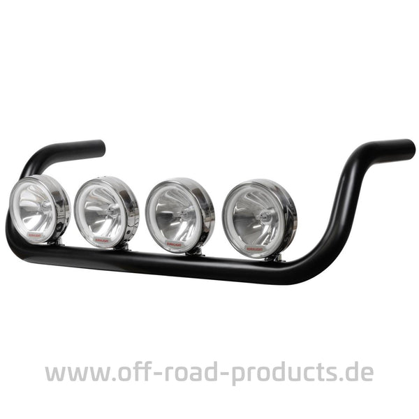 Sprinter Hochdach Lampenträger - schwarz für die Montage von Arbeits- oder Zusatscheinwerfern beim Mercedes Sprinter mit Hochdach