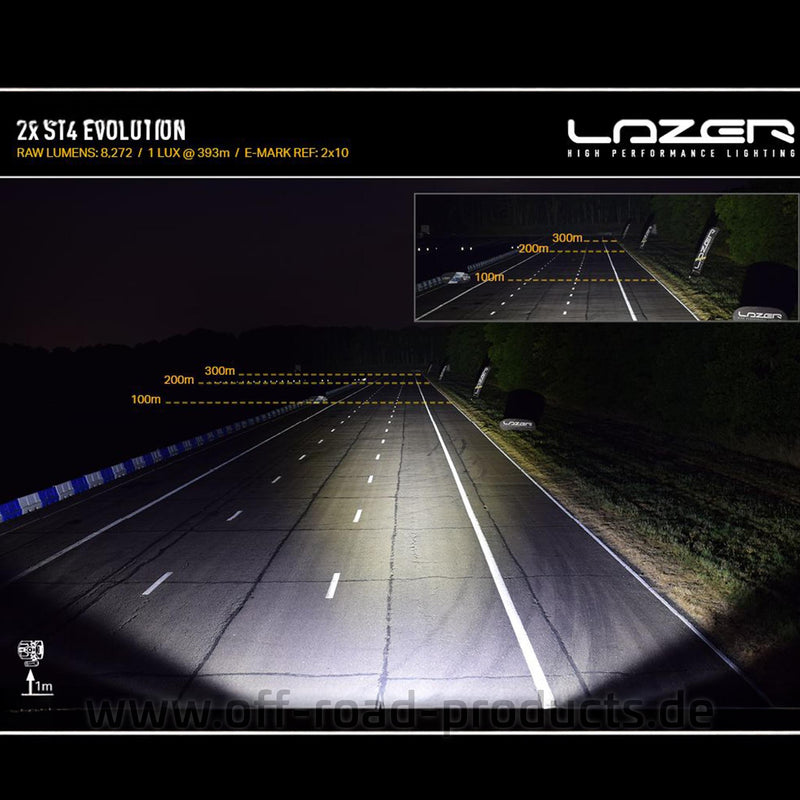 Lazer Fernscheinwerfer Kit Toyota Land Cruiser J250 - Prado