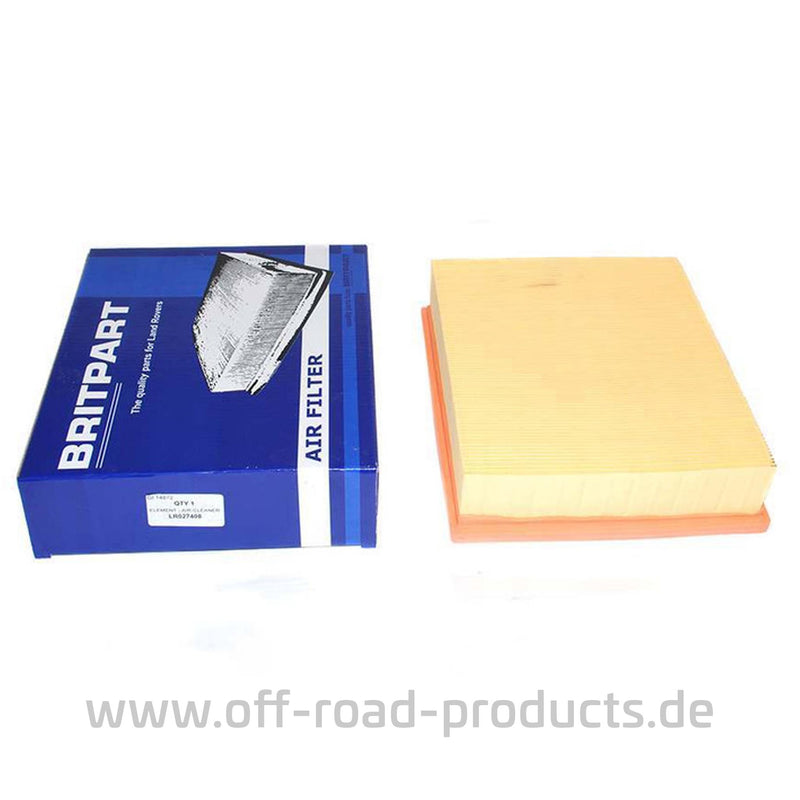 Luftfilter Britpart | LR027408 | Land Rover Defender, Discovery 2 & Range Rover P38