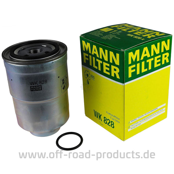 MANN WK828 | Kraftstofffilter Anschraubfilter für Ford, Toyota, VW