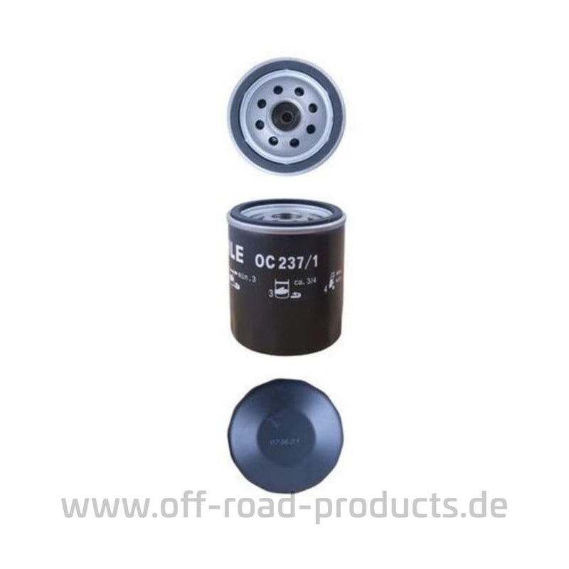 MAHLE OC 237/1 Ölfilter – Anschraubfilter für Land Rover Freelander I & Discovery I (CDU1268)