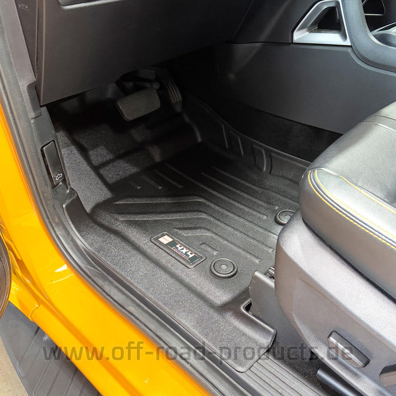 Premium-Fußmatten Set Ford Ranger 2023+ DC