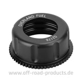 Overland Fuel Schraubkappe Alu. Farbe Schwarz