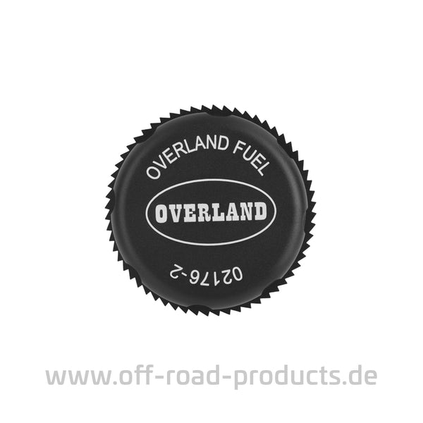 Overland Fuel Schraubkappe Alu geschlossen