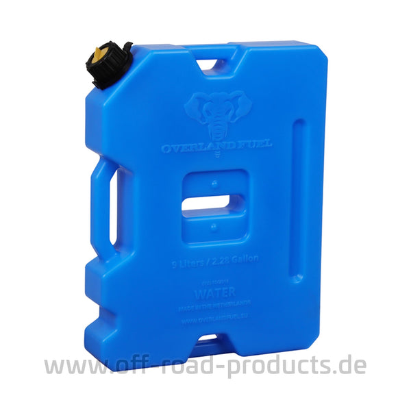Overland Fuel Wasser-Kanister 9 L Blau