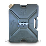 Overland Fuel Diesel Kanister mit 10 Liter Fassungsvermögen in Farbe Military Green