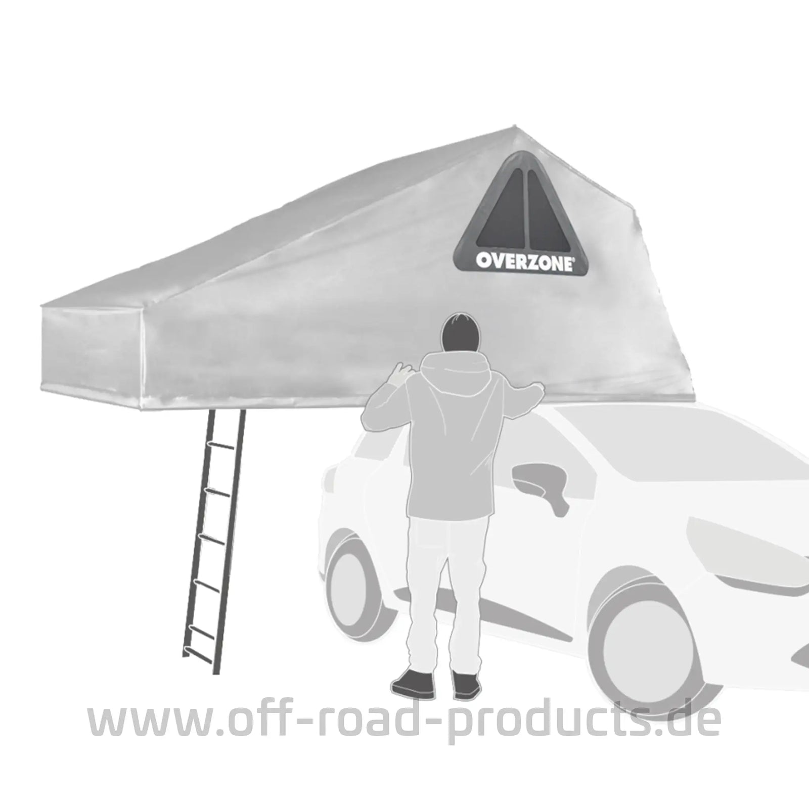 overzone tent Thermohaube für Dachzelt Small size:40,5 Paskolos sutarties rūšys ir Adjustable Bungee Strap The streamlined soft