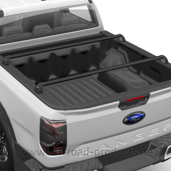 Real Truck Querträger für Ladeflächenkante Ford Ranger 2023 mit 75 kg Belastbarkeit