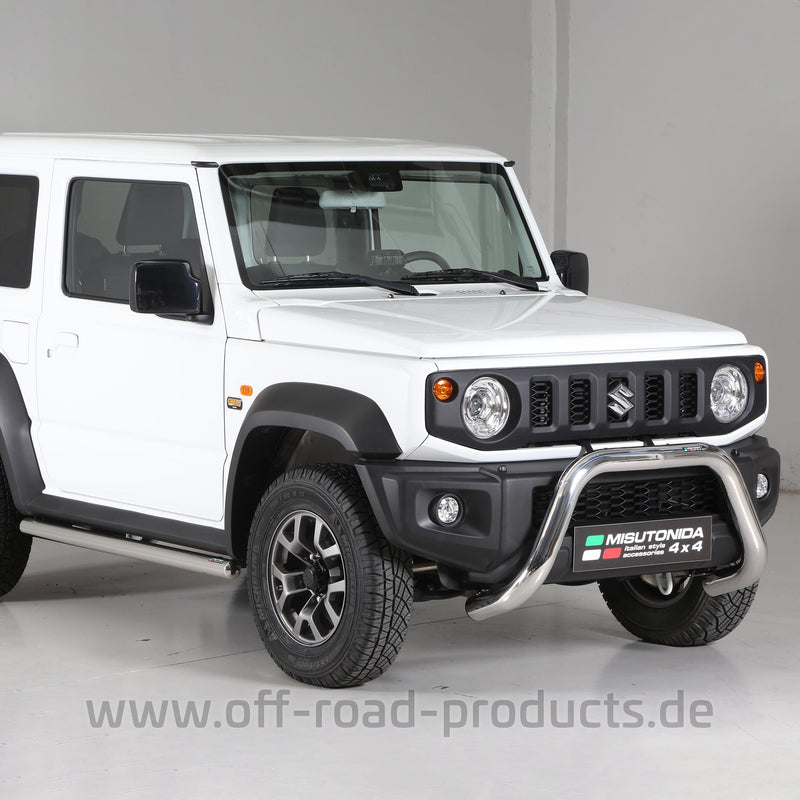 Rammschutzbügel Super Bar Suzuki Jimny ab 2018 in Edelstahl Glanzpoliert
