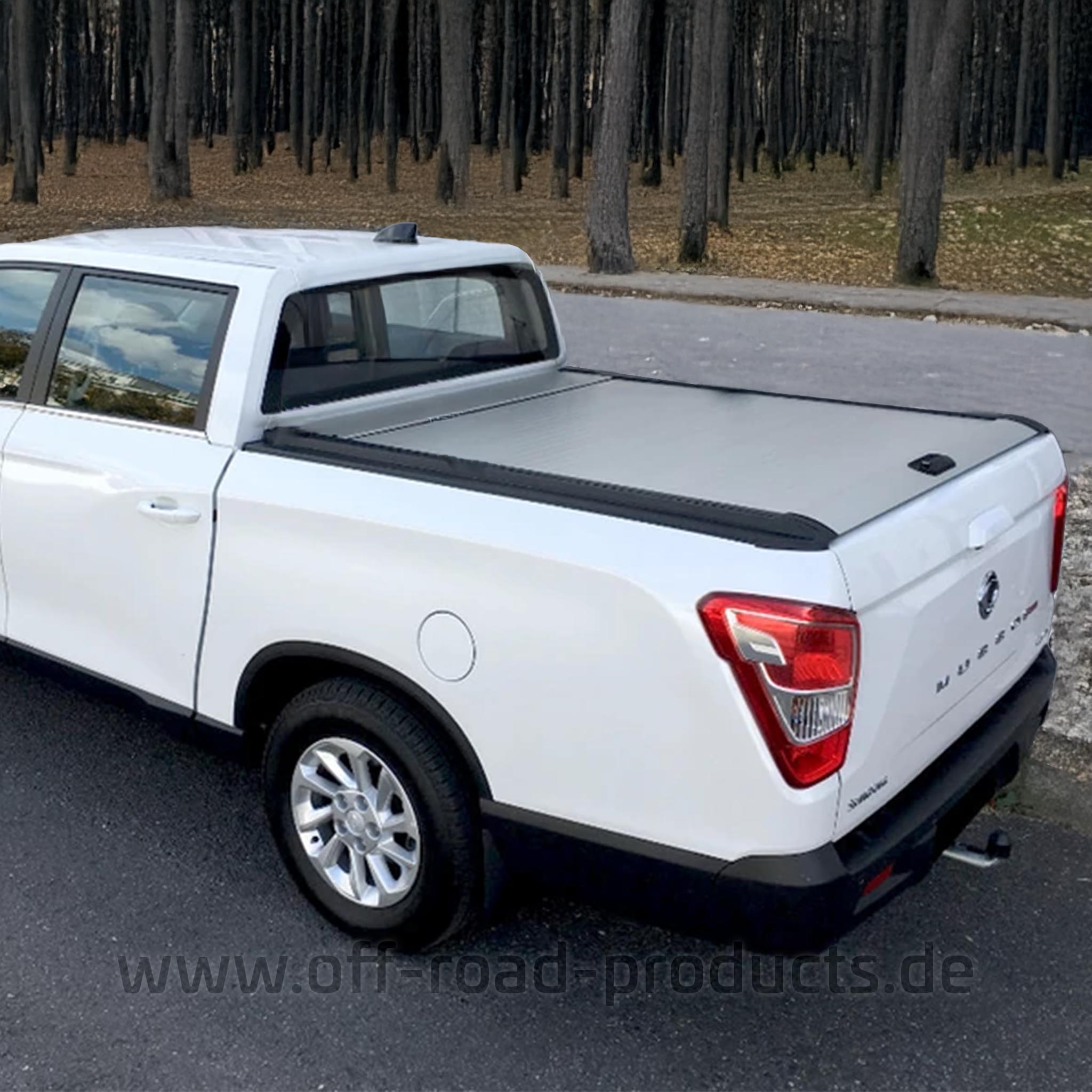 RealTruck Roll-in-Cover KGM SsangYong Musso Grand & Rexton Sports ab ...