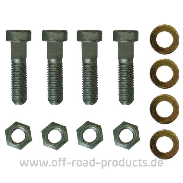 Varioblock Schraubensatz – 40 mm für Wechselplatte und 4-Loch-Kugelkopf
