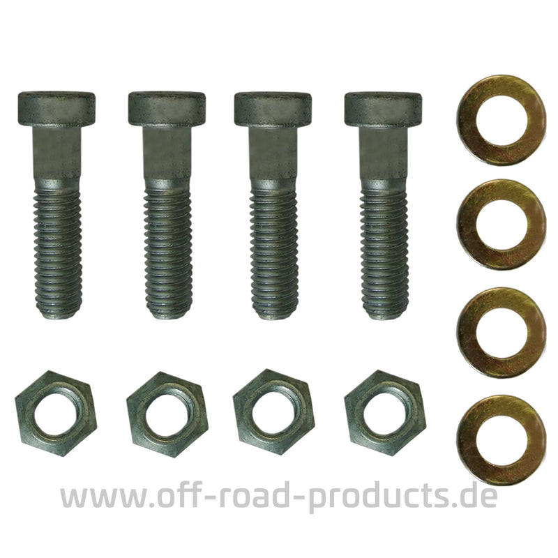 Varioblock Schraubensatz – 40 mm für Wechselplatte und 4-Loch-Kugelkopf