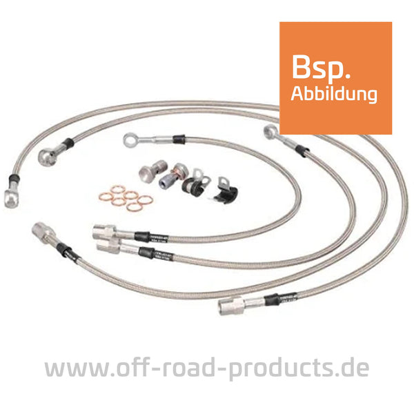 Stahlflexbremsleitungen Land Rover Defender mit ABS