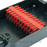 Kabel Verteilerbox aus Kunststoff 12 Flachstecker Anschlüsse