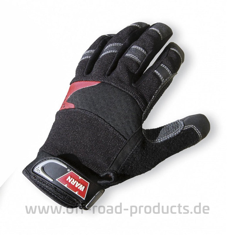Warn Winch Gloves PN 88891.A2 aus Hochwertigem Kunstleder