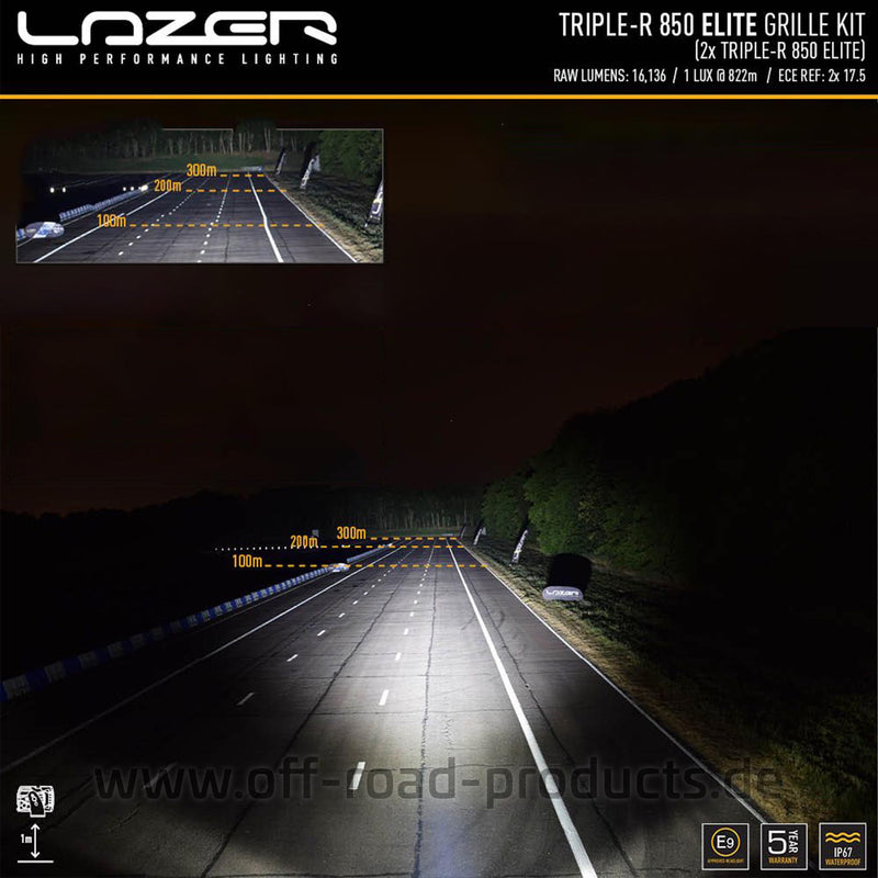 Kit faretti Lazer Ford Ranger Raptor 2023+