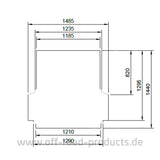 Antirutschmatte Ford Ranger Raptor 2023 DC