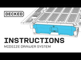 Decked Schubladensystem VY Ford Ranger 2023+ DC