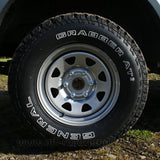 Dotz Dakar Stahlfelge Silber Ford Ranger 16"