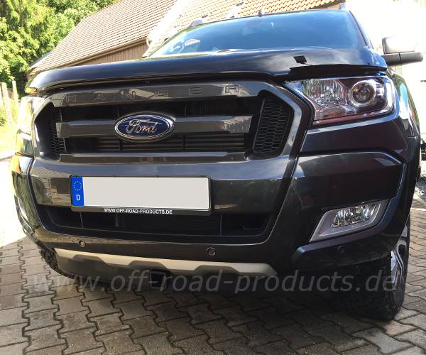 Produktbild von Hauben-BH (Motorhauben-Abdeckung) Aus Kunstleder Für Ford Ranger (2015-2021) – Schutz Vor Sonne & Kratzern