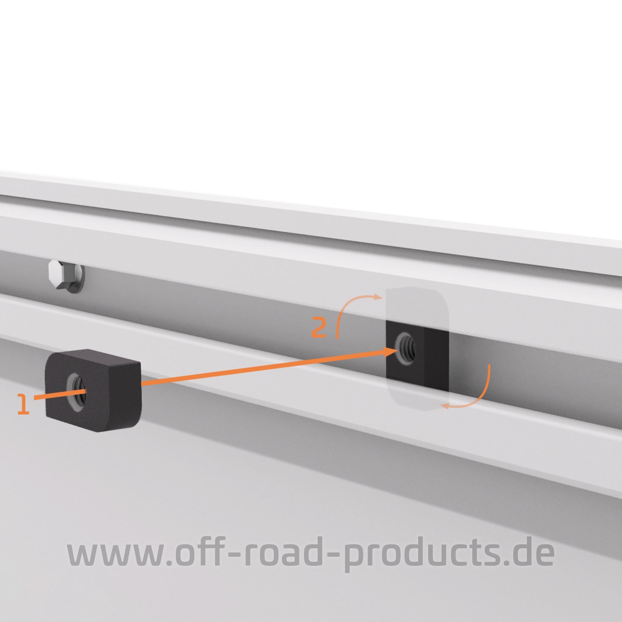 Schiebemutter Ford Ranger C-Schiene – ORP4x4