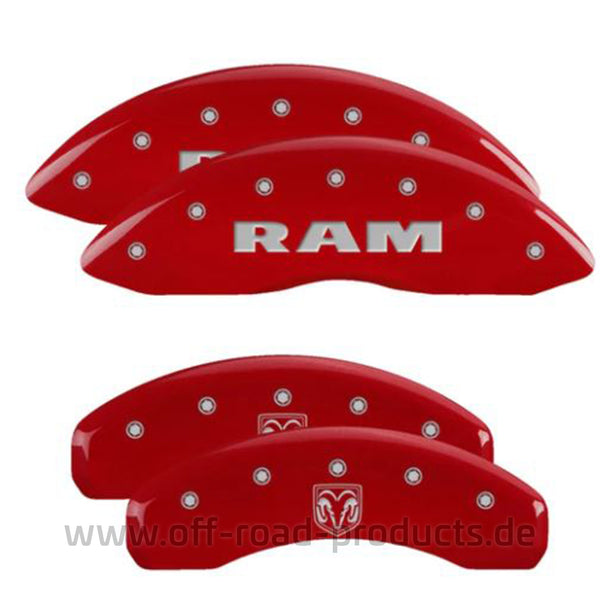 Bremssattelcover in Rot für Ram 1500 von MGP